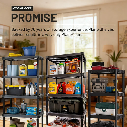 Plano 4-Tier Multipurpose Storage Shelf