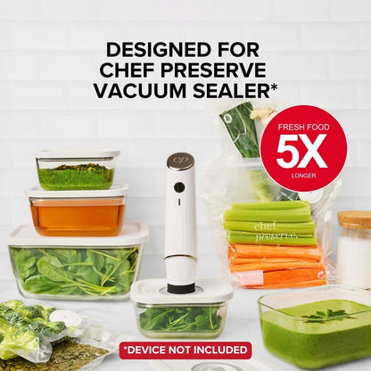 ChefShield™ 3x Vacuum Canisters