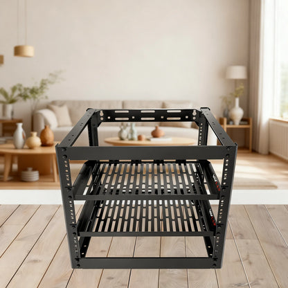 10U Open Frame Network Rack: Organize Your Tech with Ease