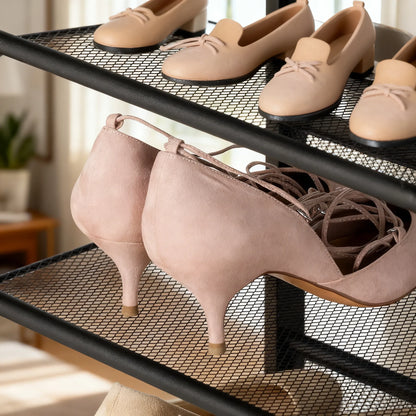 Adjustable 5-Tier Shoe Rack: Tidy Your Entryway in Style
