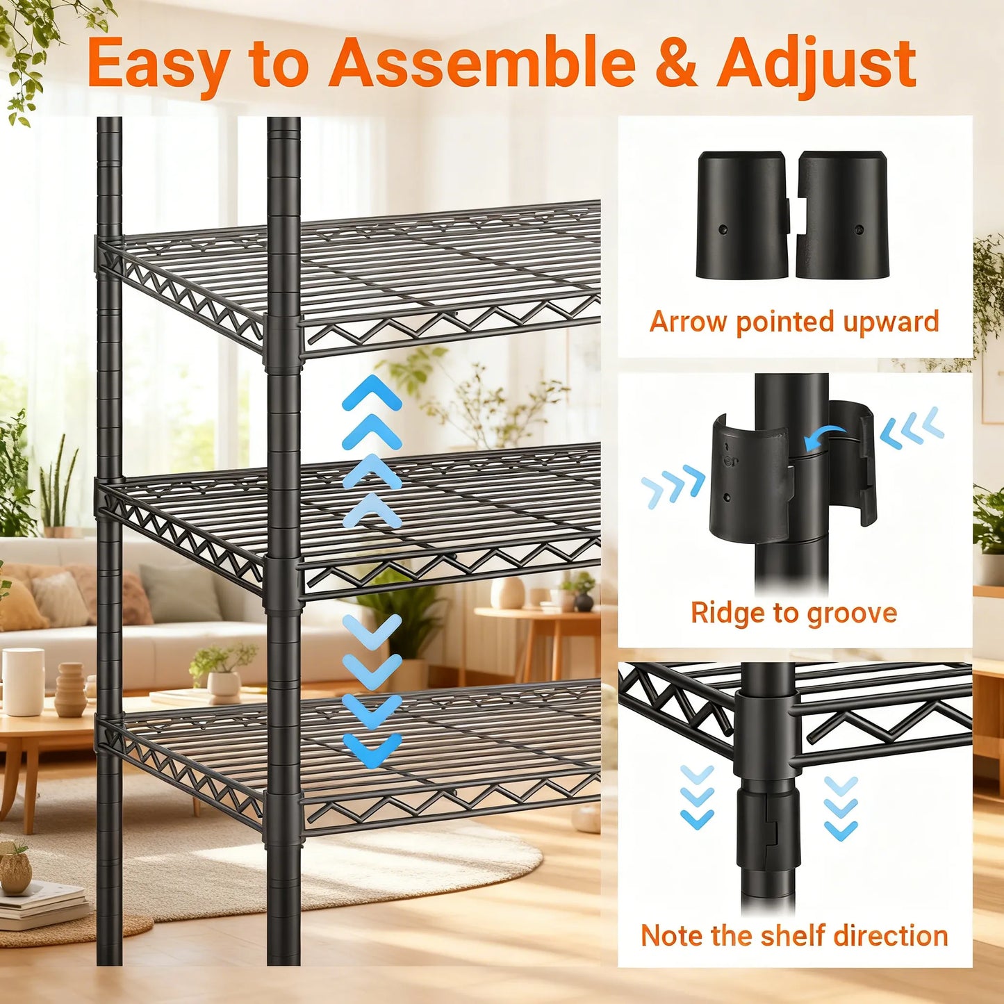 Customizable Heavy-Duty Closet Rack: DIY Your Dream Storage