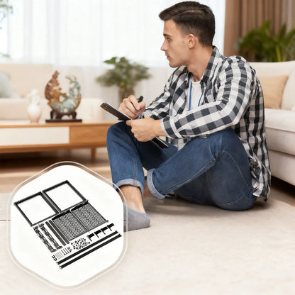 10U Open Frame Network Rack: Organize Your Tech with Ease